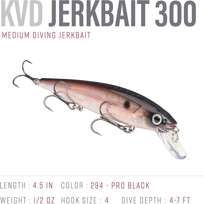 Strike King KVD Jerkbait 3 Hook