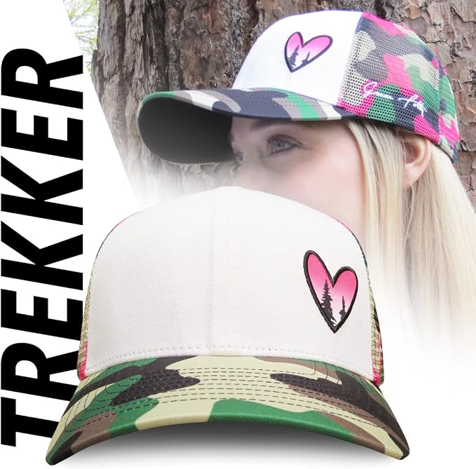 Grace Folly Beach Trucker Hats for Women- Snapback Baseball Cap for Summer