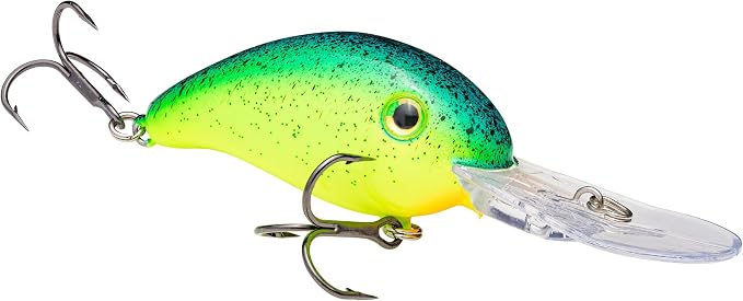 Strike King Promodel Crankbait S3 Fishing Lure, 3/8 oz, Dives to 8'