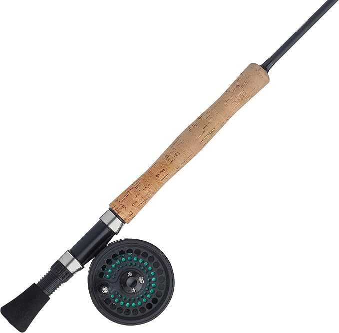 Shakespeare Cedar Canyon Carbon Fly Reel and Fishing Rod Combo Kit