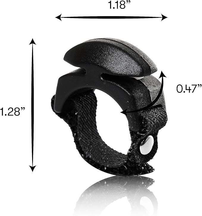 Line Cutterz Rust-Free Patented Ceramic Blade Ring Quick Fishing Line Cutter