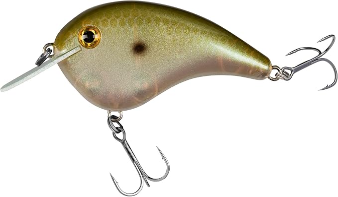 Strike King Chick Magnet Jr. Crankbait Fishing Lure, 1/4 oz, Dives 4-6 Feet, Premium Hooks