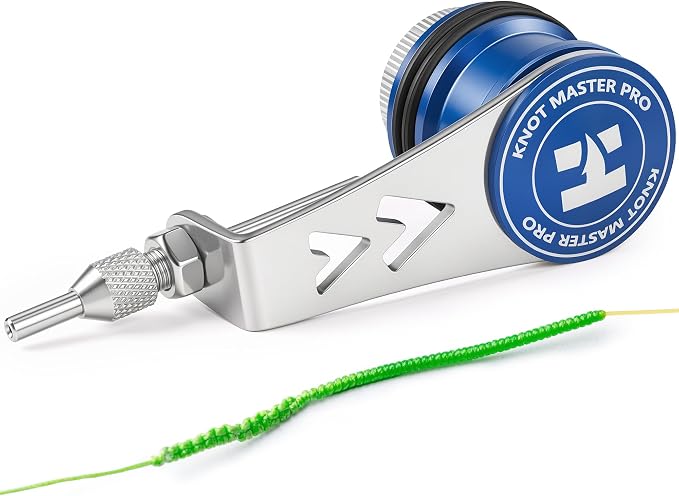 HOOK-EZE PR Knot Bobbin Tool, Fishing Knot Tying Tool for Braid to Leader (FG Alternative), Heavy Duty GT Assist Knotter Line Winder for Secure Ties, Offshore Saltwater Gear & Accessories