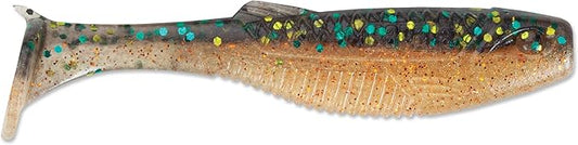 Rapala CrushCity Mayor Soft Plastic Paddle Tail Swimbait, Strong Kicking Action for Swim Jigs & Underspins, Bass, Redfish, Trout, Snook, Walleye & More