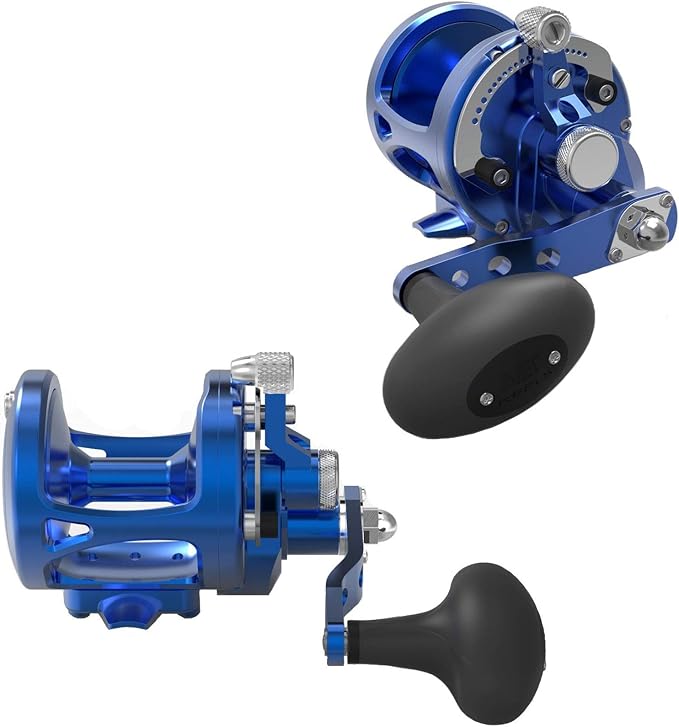 Avet MXL G2 5.8:1 Single Speed Reel - Right-Hand - Blue