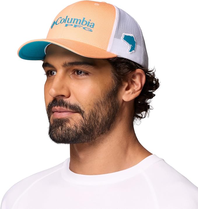 Columbia PFG Logo Mesh Ball Cap