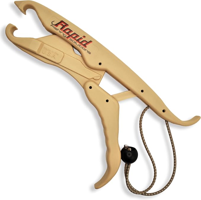 Floating Fish Gripper 10'' Rapid Fishing Fish Lip Grip