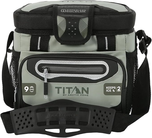 Titan by Arctic Zone Deep Freeze Cooler - Zipperless Hardbody Cooler - Deep Freeze Insulation, HardBody Liner, and SmartShelf