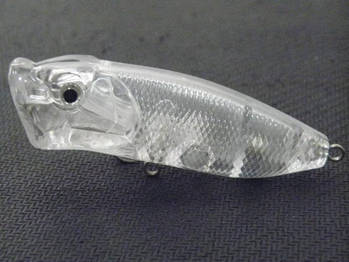 10 Blank Unpainted Minnow Crankbait Topwater Lipless Jerkbait Fishing Lures V3