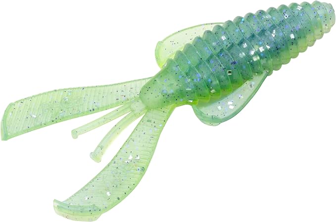 Strike King Rage Bug Fishing Lure, Soft Plastic Grub, Unique Design, Subtle Action