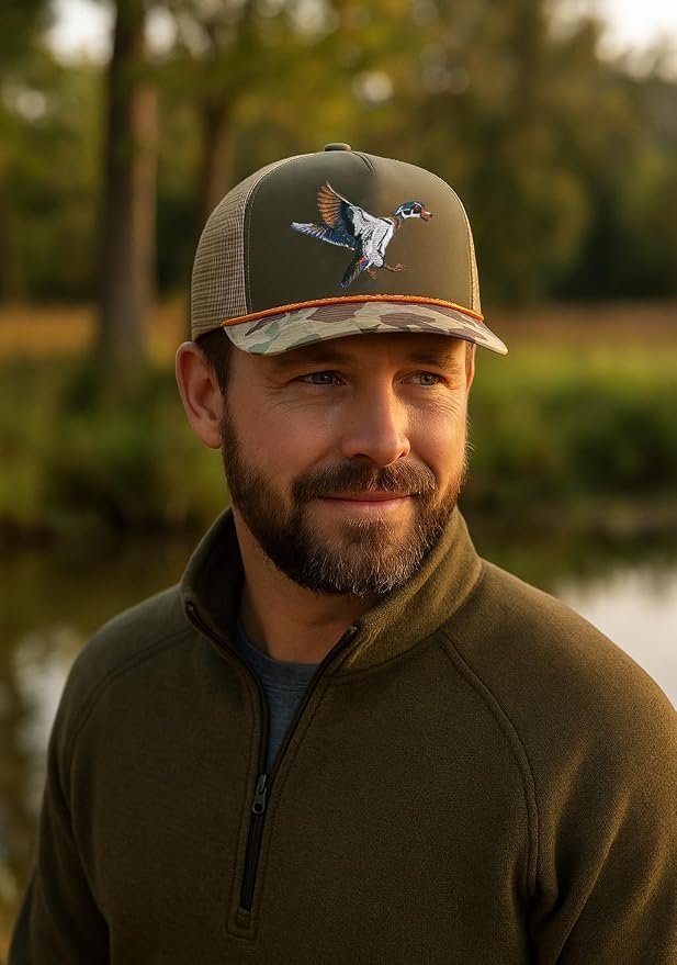Paramount Outdoors Sporting Hat Collection for Men Hunting and Fishing Caps with ComfortSnap