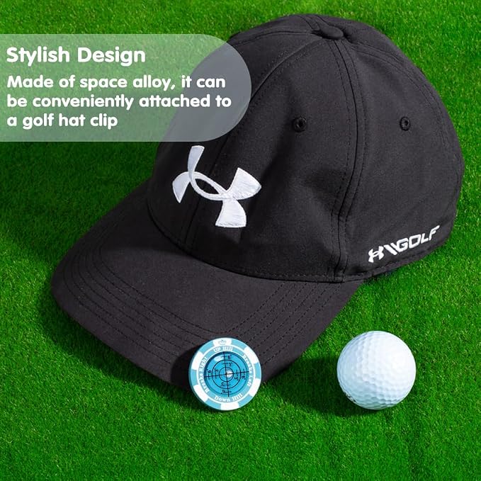 SlopeMaster ProGreen Reader - Golf Ball Marker with High Precision Green Reading Aid Golf Accessories for Men Women