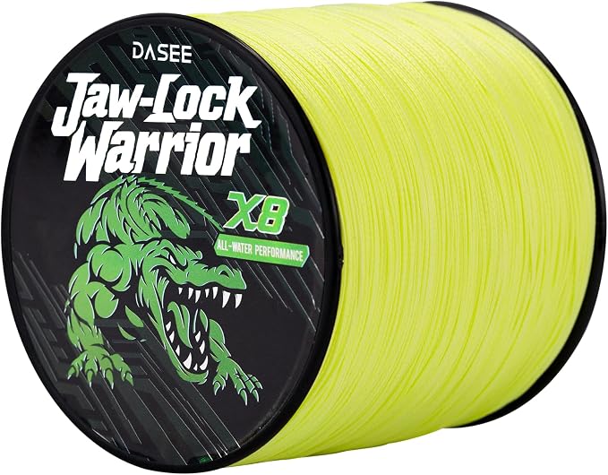 DASEE 8 Strands Braided Line, Fishing Line, Zero Stretch, 10-100LB, 300/500Yds, Abrasion Resistance, Braided Fishing Line, PE Line