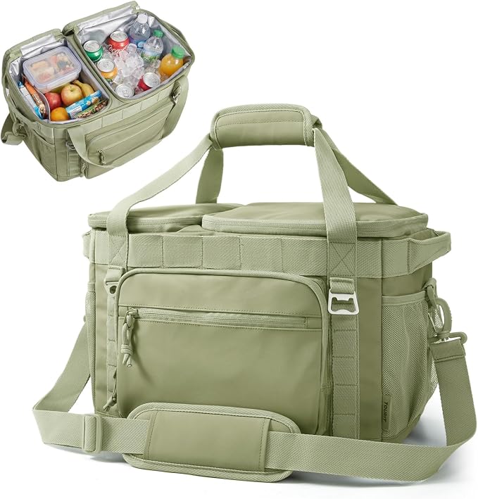 TOURIT Soft Sided Cooler Bag Insulated 30/48/60 Cans, Large Collapsible & Leakproof Ice Chest for Picnic, Beach, Camping, Travel, Sports Fan Coolers
