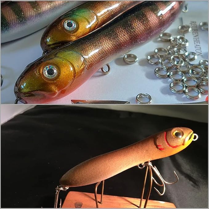 10 Blank Unpainted Minnow Crankbait Topwater Lipless Jerkbait Fishing Lures V3