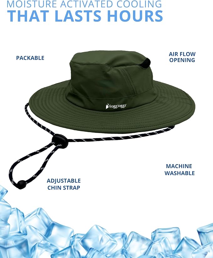 FROGG TOGGS Unisex Adult Hilly Pro Performance Cooling Boonie Hat