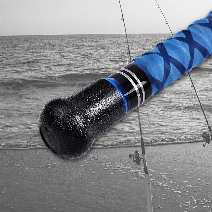 Fiblink Surf Spinning Fishing Rod Carbon Travel Surf Rod 2 Piece/3 Piece/4 Piece Spinning Fishing Rod 9'/10'/11'/12'/15'