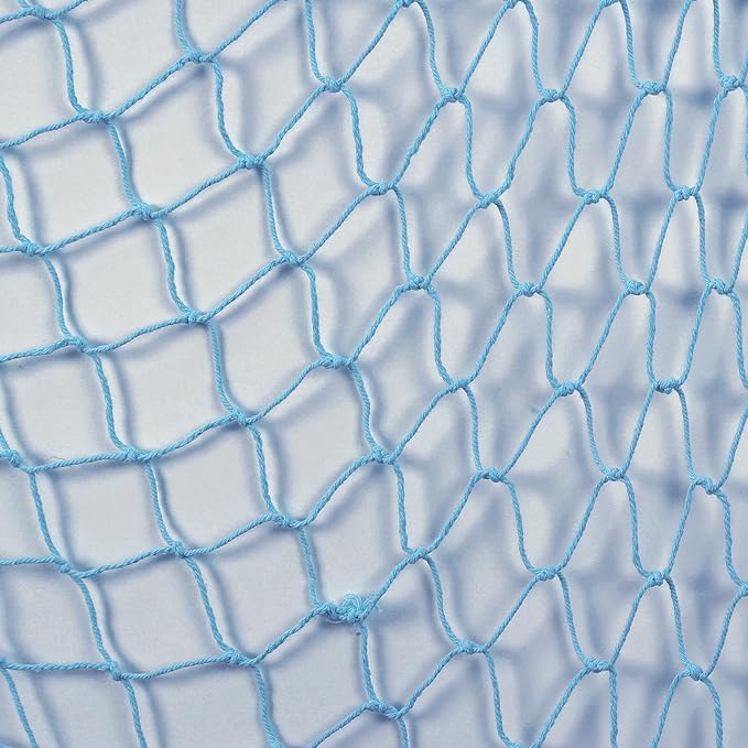 79 x 59 inch Nature Fish Net Wall Decoration with Shells, Ocean Themed Wall Hangings Fishing Net for Beach Party,Wedding,Photographing Decoration