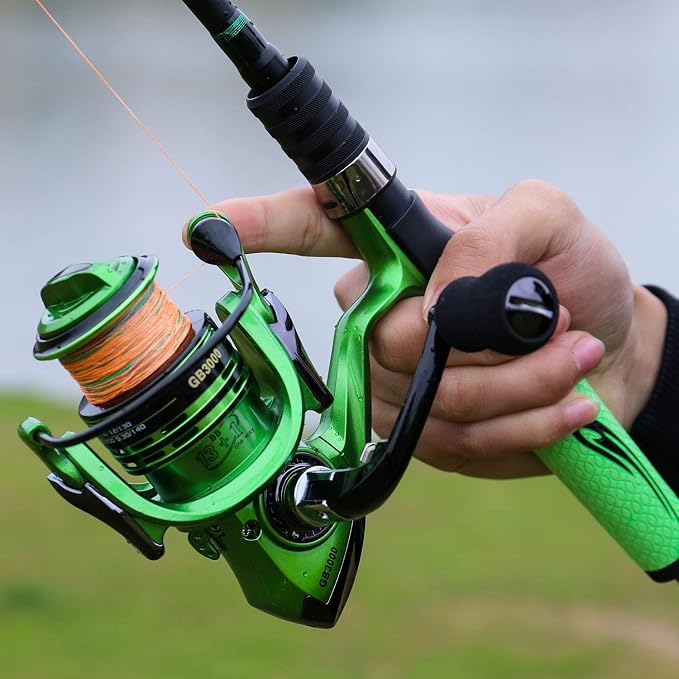 Fishing Reels,13+1BB Light Weight and Ultra Smooth Powerful Spinning Reels for Saltwater and Freshwater Fishing
