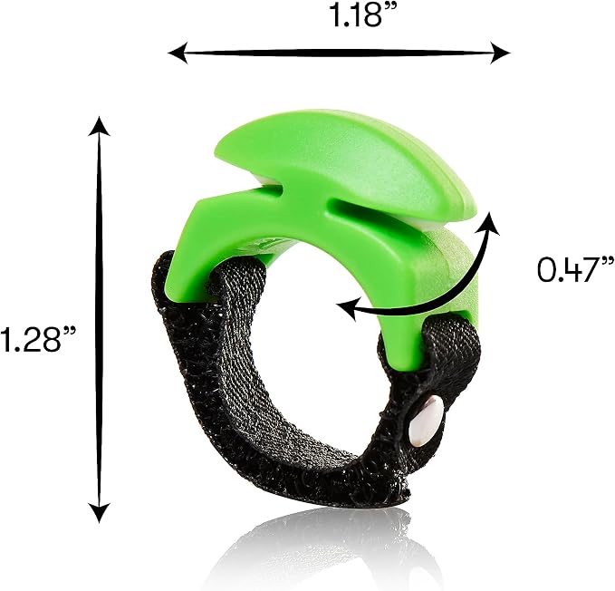 Line Cutterz Rust-Free Patented Ceramic Blade Ring Quick Fishing Line Cutter