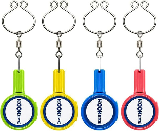 HOOK-EZE Nail Fishing Knot Tying Tool, Fly Fishing Accessories for Tying Line to Fish Hooks - Gear and Equipment, Gadget to Tie Knots Quick and Easy - Stocking Stuffers & Gifts for Men (4 pcs)