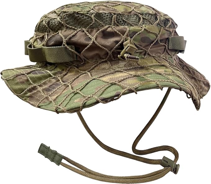 CQR Men's Tactical Boonie Hat, Breathable Packable Sun Hat for Hunting, Hiking, Fishing, Shooting, and Outdoor Activities