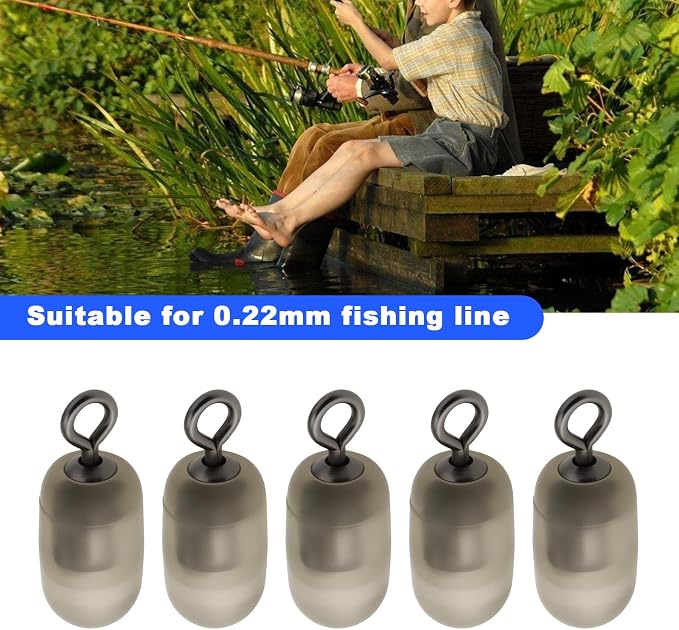 20Pcs Swivel Stop Anti Entanglement Beads Suitable for Fishing line