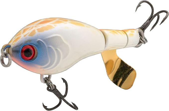 Strike King Bitsy Chickin Fishing Lure, Topwater Plopper, 2 1/2-Inches, 1/4-Ounce