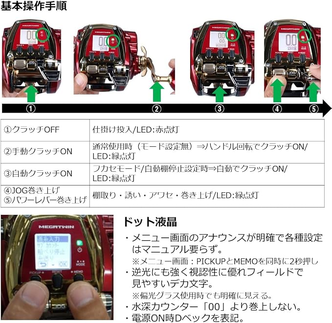 Daiwa Seaborg 500MJ-AT Electric Reel 22 (2022 Model)