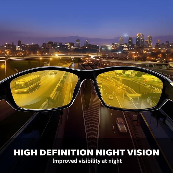 Polarized Sports Sunglasses For Men Women Unbreakable Frame Cycling Driving Fishing UV400 Protection