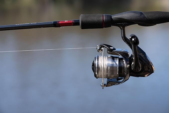 Daiwa Crossfire LT EVA Spinning Combos – Graphite 2-Piece Fishing Rod & Crossfire LT Reel with EVA Grip – Multiple