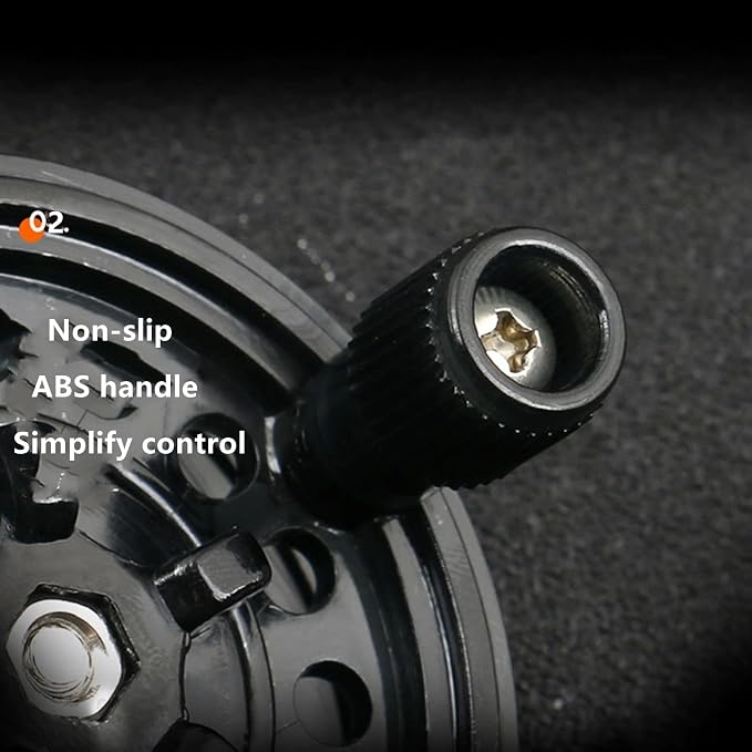 Fly Fishing Reel, Saltwater Fly Reel Fly Fishing Reels,Fly Fishing Tackle Round Tackle Wheel Ice Fishing Reels Plastic