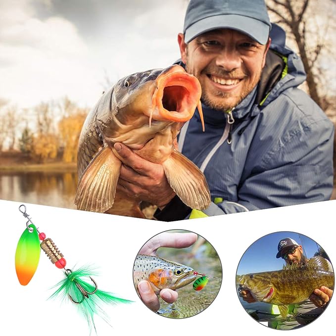 TOPFORT 187/343pcs Fishing Accessories Kit, Organized Fishing Tackle Box with Tackle Included, Fishing Hooks, Fishing Weights Sinkers, Fishing Gear and Equipment, Fishing Gift for Men