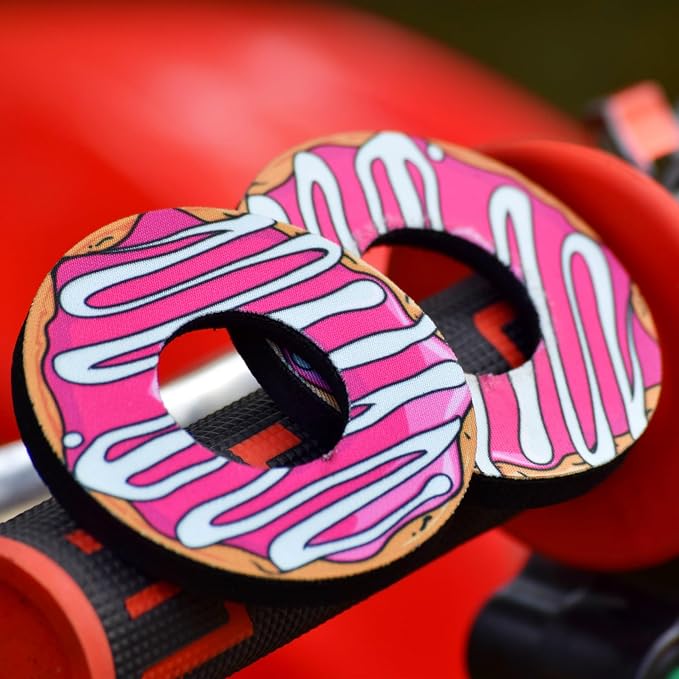 Doughnut Collection - Gripdonuts.com Premium MX BMX Dirt Bike Motorcycle Grip Donuts (13 Variations)