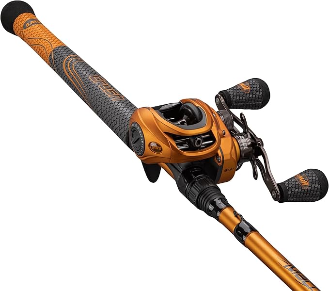 Lew’s MACH Crush Baitcast Reel & Fishing Rod Combo