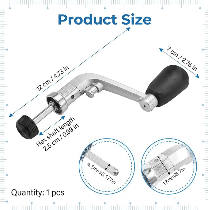 Fishing Reel Handles,Fishing Reel Crank Rotary Knob Power Handle Reel Handles Replacement Reels Grips for Reels Type 1000-4000