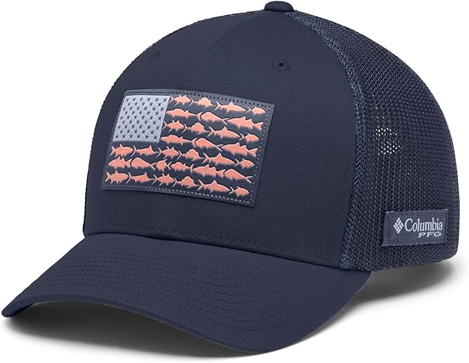 Columbia Unisex Adult PFG Logo Mesh Ball Cap