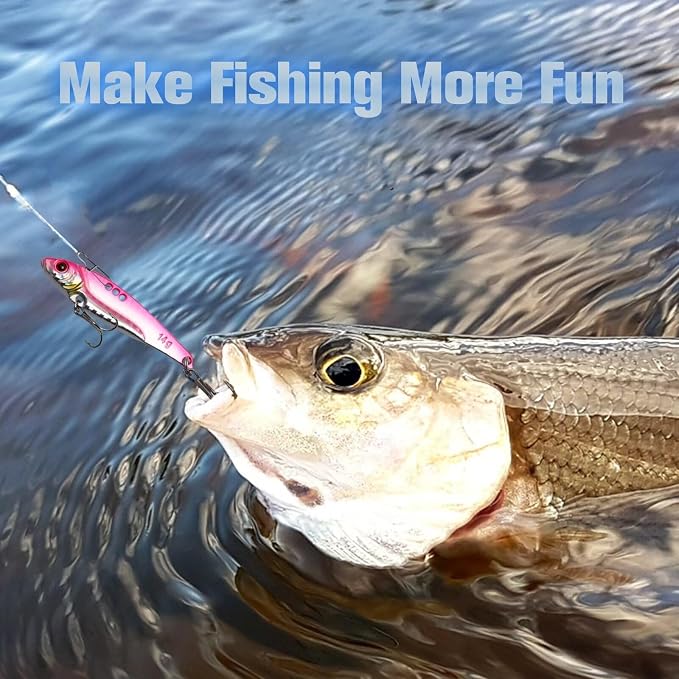 Dovesun 15/20pcs Fishing Spoon Lures Fishing Bait Trout Bass Fishing Lure for Bass, Crappie, Trout Walleye 1/5oz 1/4oz 3/8oz 1/2oz
