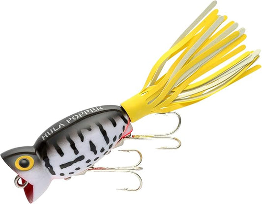 Arbogast Hula Popper Topwater Bass Fishing Lure