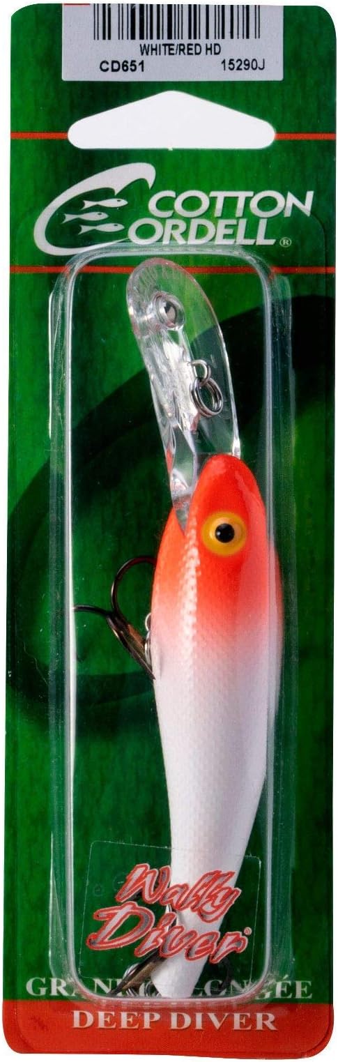 Cotton Cordell Wally Diver Walleye Crankbait Fishing Lure