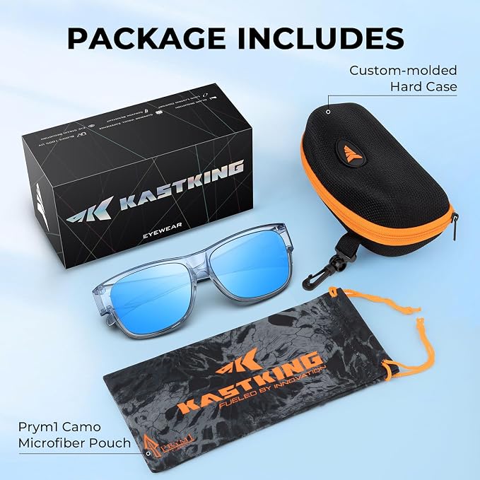 KastKing Chariton Fit-Over Polarized Wrap Around Over Sunglasses for Men and Women, Ideal for Driving Fishing Cycling Running