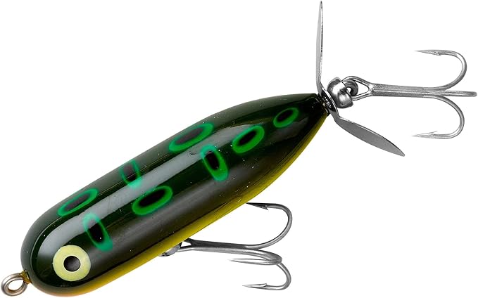 Heddon Torpedo Prop-Bait Topwater Fishing Lure with Spinner Action