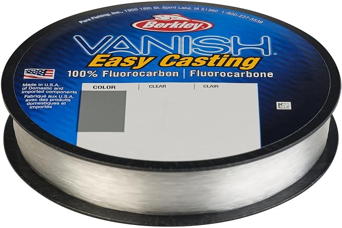 Berkley Vanish Fluorocarbon Fishing Line/Leader Material