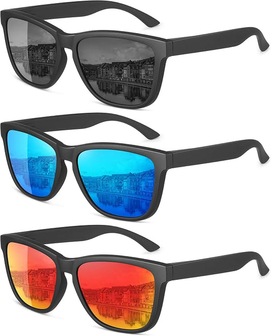 MEETSUN Polarized Sunglasses for Men,Sun Glasses with UV Protection for Driving Fishing