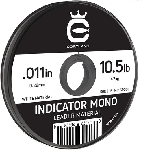 Cortland Indicator Mono Leader Material Fly Fishing