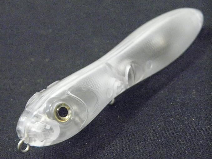 10 Blank Unpainted Minnow Crankbait Topwater Lipless Jerkbait Fishing Lures V3