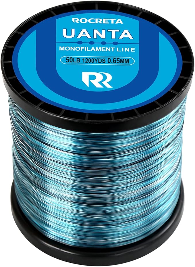 UANTA Monofilament Fishing Line, Superior Abrasion Resistance Mono Line, Ultimate Saltwater Fishing Line Leader Materials, 2025 New Fishing Line Unique Camo Design