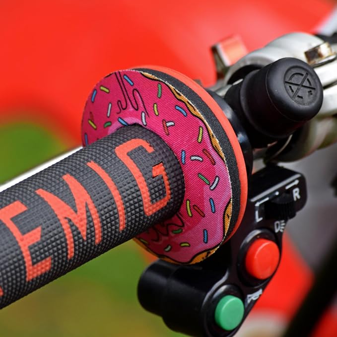 Doughnut Collection - Gripdonuts.com Premium MX BMX Dirt Bike Motorcycle Grip Donuts (13 Variations)