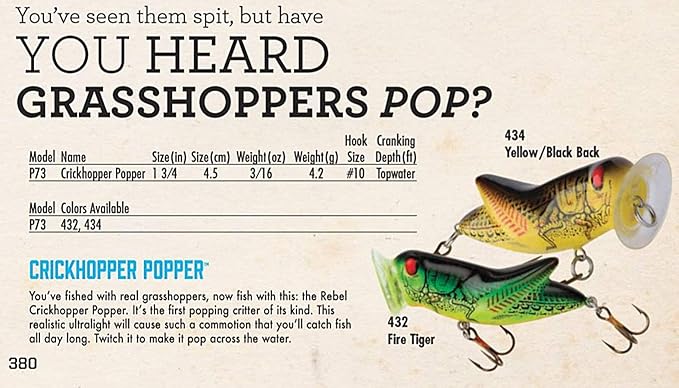 Rebel Crickhopper Popper
