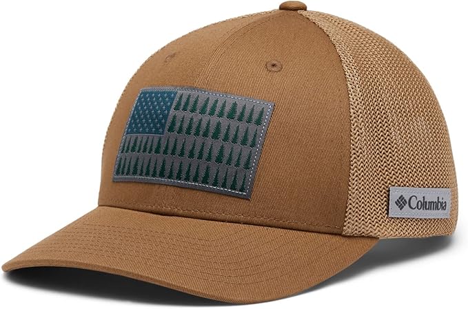 Columbia Unisex PFG Fish Flag Mesh Ball Cap